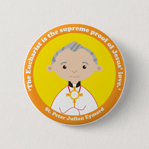 St. Peter Julian Eymard 2 Inch Round Button