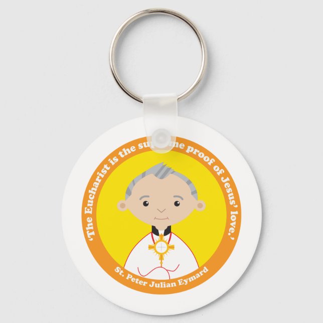 St. Peter Julian Eymard Keychain (Front)