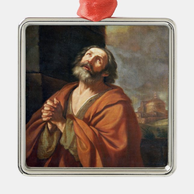 St. Peter Metal Ornament (Front)