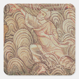 St. Peter Saved from Drowning Square Sticker