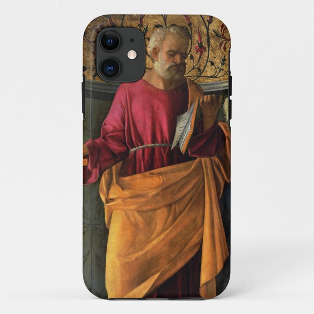 St. Peter (tempera on canvas) Case-Mate iPhone Case (Back)