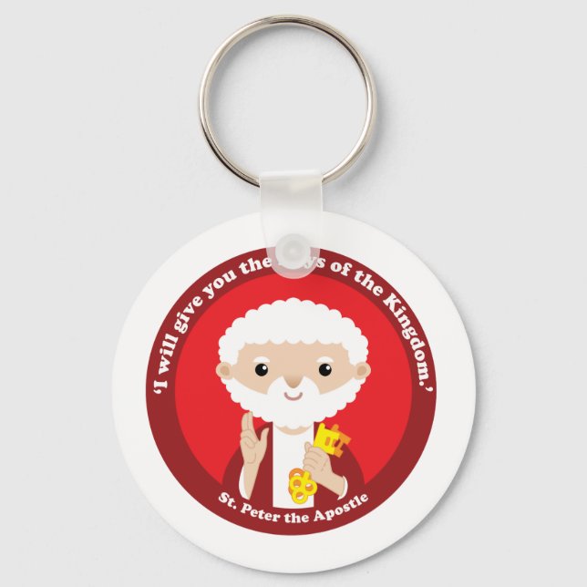 St. Peter the Apostle Keychain (Front)