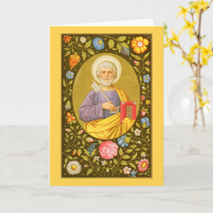 St Peter the Apostle (PM07) Blank Greeting Card 1