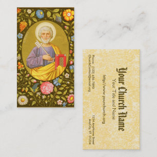 St. Peter the Apostle (PM 07) Full Bleed Business Card