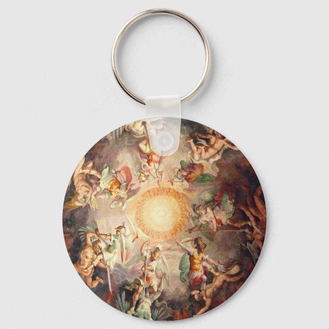 St Peters Bacillica Rome Italy Keychain (Front)