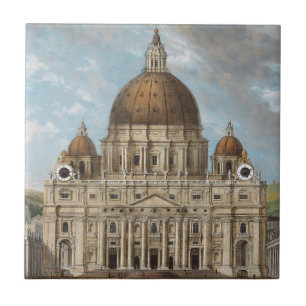 St Peter's Basilica in the Vatican City Tile
