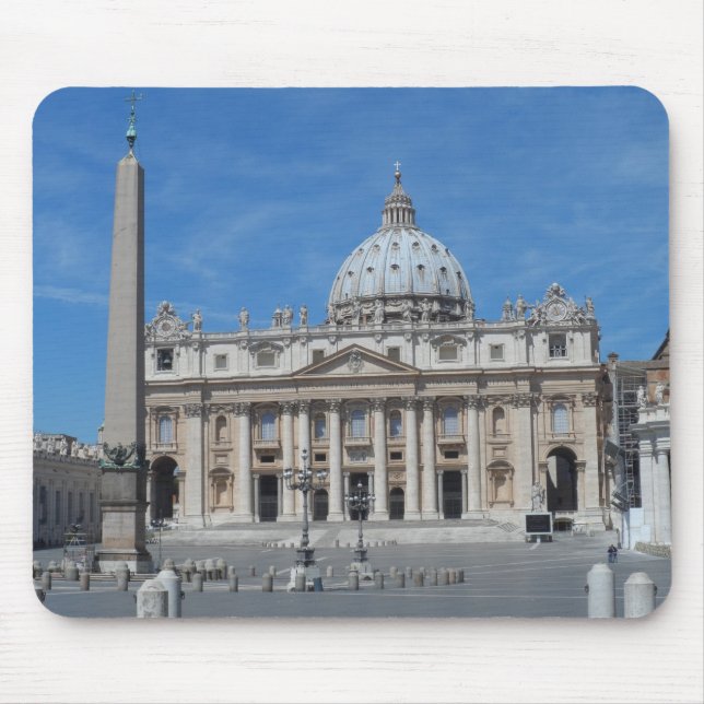St Peter's Basilica- Vatican City Mouse Pad (Front)