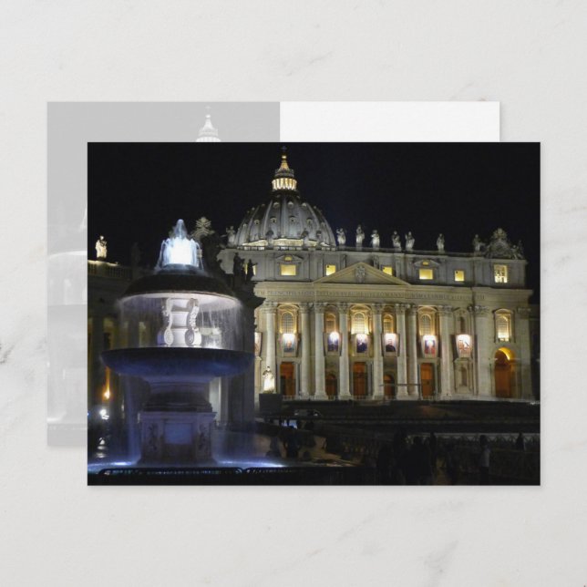 St. Peter's Basilica, Vatican City State -  Postcard (Front/Back)