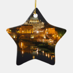 St. Peter's Basilica - Vatican - Rome - Italy Ceramic Ornament