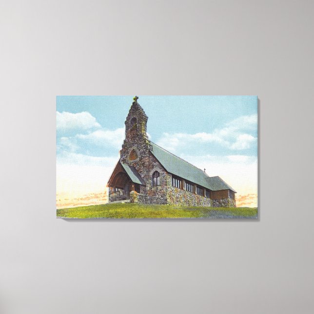 St. Peters-by-the-Sea Episcopal Church Canvas Print (Front)