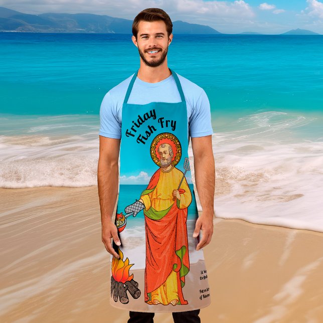 St. Peter's Friday Fish Fry  Apron (Creator Uploaded)