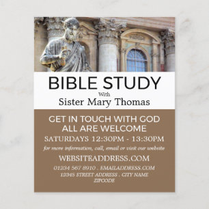 St. Peter's Square, Christian Bible Class Advert Flyer