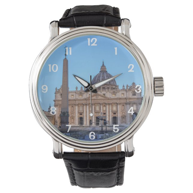 St. Peter's Square in Vatican City - Rome, Italy Watch (Front)