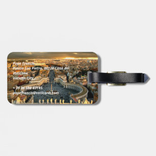 St Peters Square Vatican Luggage Tag