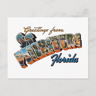 St Petersburg FL Postcard