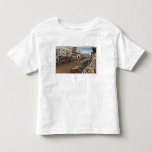 St. Petersburg, FL - View of Central Ave w/ Toddler T-shirt