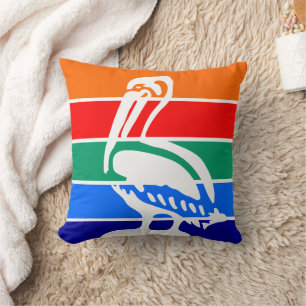 St. Petersburg Flag American MoJo Pillow