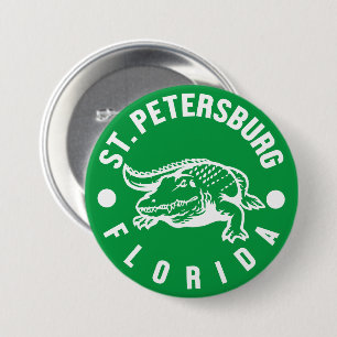 St. Petersburg,Florida 3 Inch Round Button