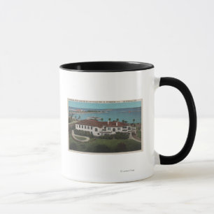 St. Petersburg, Florida - Aerial of Yacht Mug