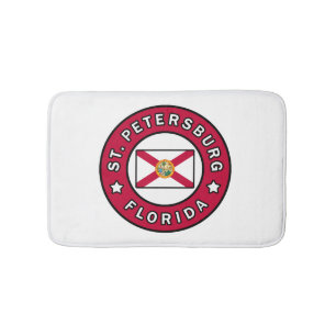St. Petersburg Florida Bath Mat