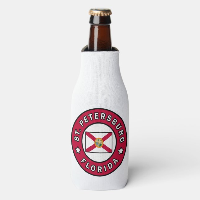 St. Petersburg Florida Bottle Cooler (Bottle Front)