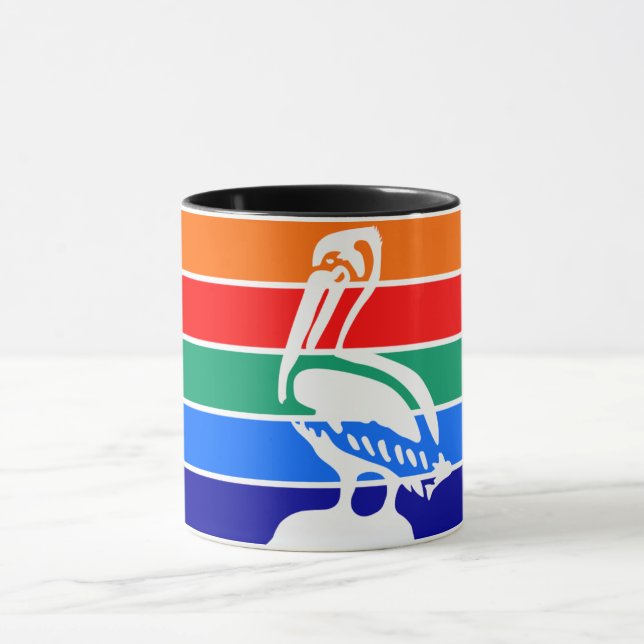 St. Petersburg (Florida) city flag Mug (Center)