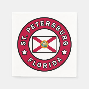 St. Petersburg Florida Napkin