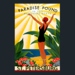 St Petersburg Florida Pinellas County Travel Poster<br><div class="desc">St Petersburg Florida Pinellas County Travel Poster New Retro Roger Broders Sun Coast Beach Pin Up Art Deco Print 314

vintage art print,  retro gig poster,  gothic horror art,  alternative wall decor,  surrealist poster,  rock concert print,  sci fi alien art,  macabre illustration,  dark aesthetic,  pop culture poster</div>