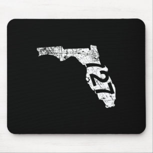 St. Petersburg Holiday Area Code 727 Mouse Pad