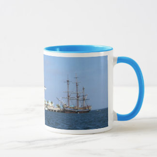 St Petersburg Pier & HMS Bounty Mug