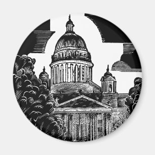 ST PETERSBURG - St Isaac’s Cathedral Magnet