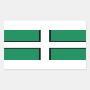 St. Petroc’s flag / Flag of Devon Sticker