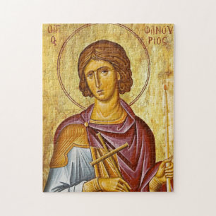St. Phanourios the Newly-Revealed Orthodox Icon Jigsaw Puzzle