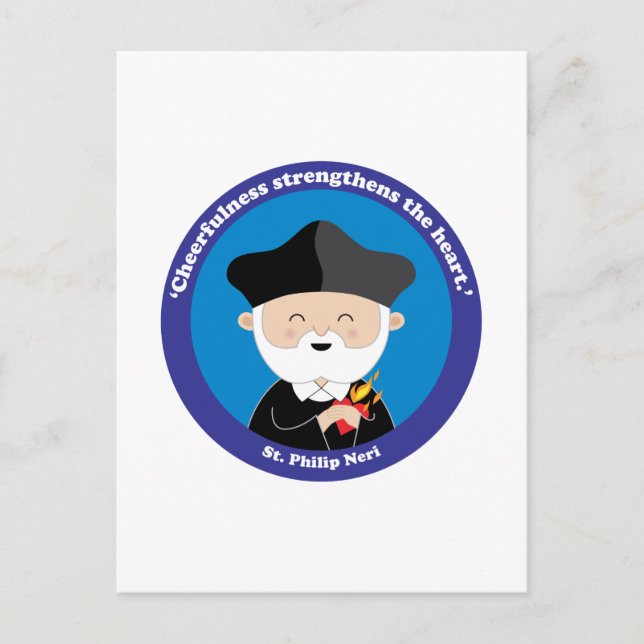 St. Philip Neri Postcard (Front)