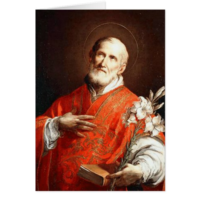 St. Philip Neri Religious Catholic Prayer (Front)