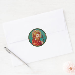 St. Philip the Apostle (JMAS 10) Classic Round Sticker