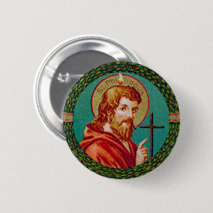 St. Philip the Apostle (JMAS 10) Round 2 Inch Round Button