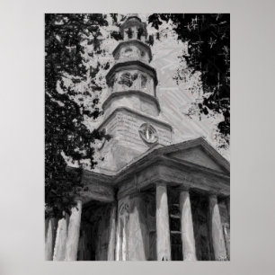 St. Philip's Church, Charleston Poster