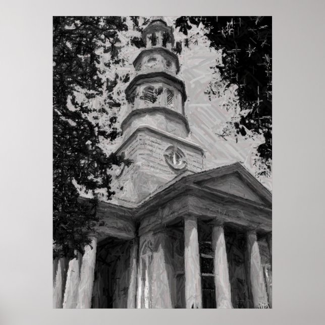 St. Philip's Church, Charleston Poster (Front)