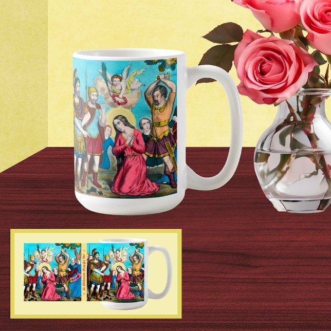 St. Philomena Being Beheaded Coffee Mug (Creator Uploaded)