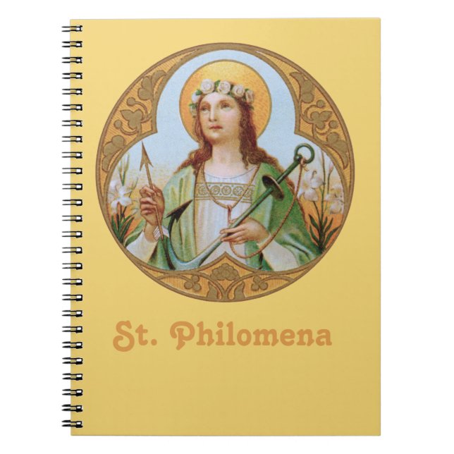 St. Philomena (BK 005) Notebook (Front)