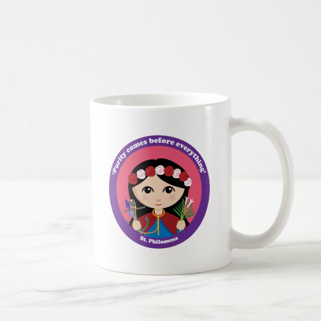 St. Philomena Coffee Mug (Right)