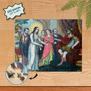 St. Philomena is Tried before Emperor Diocletian Jigsaw Puzzle