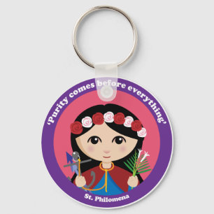 St. Philomena Keychain