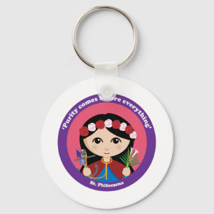 St. Philomena Keychain