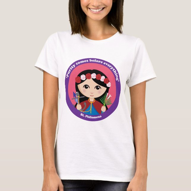 St. Philomena T-Shirt (Front)