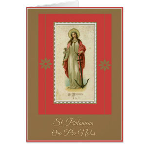 St. Philomena Virgin and Martyr Prayer