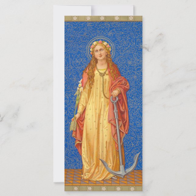 St. Philomena with Anchor (SNV 051) (Front)