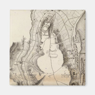St Pierre Plateau Atlas Map Magnet