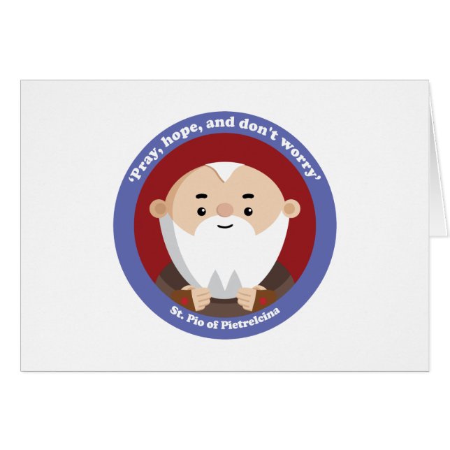 St Pio of Pietrelcina (Front Horizontal)